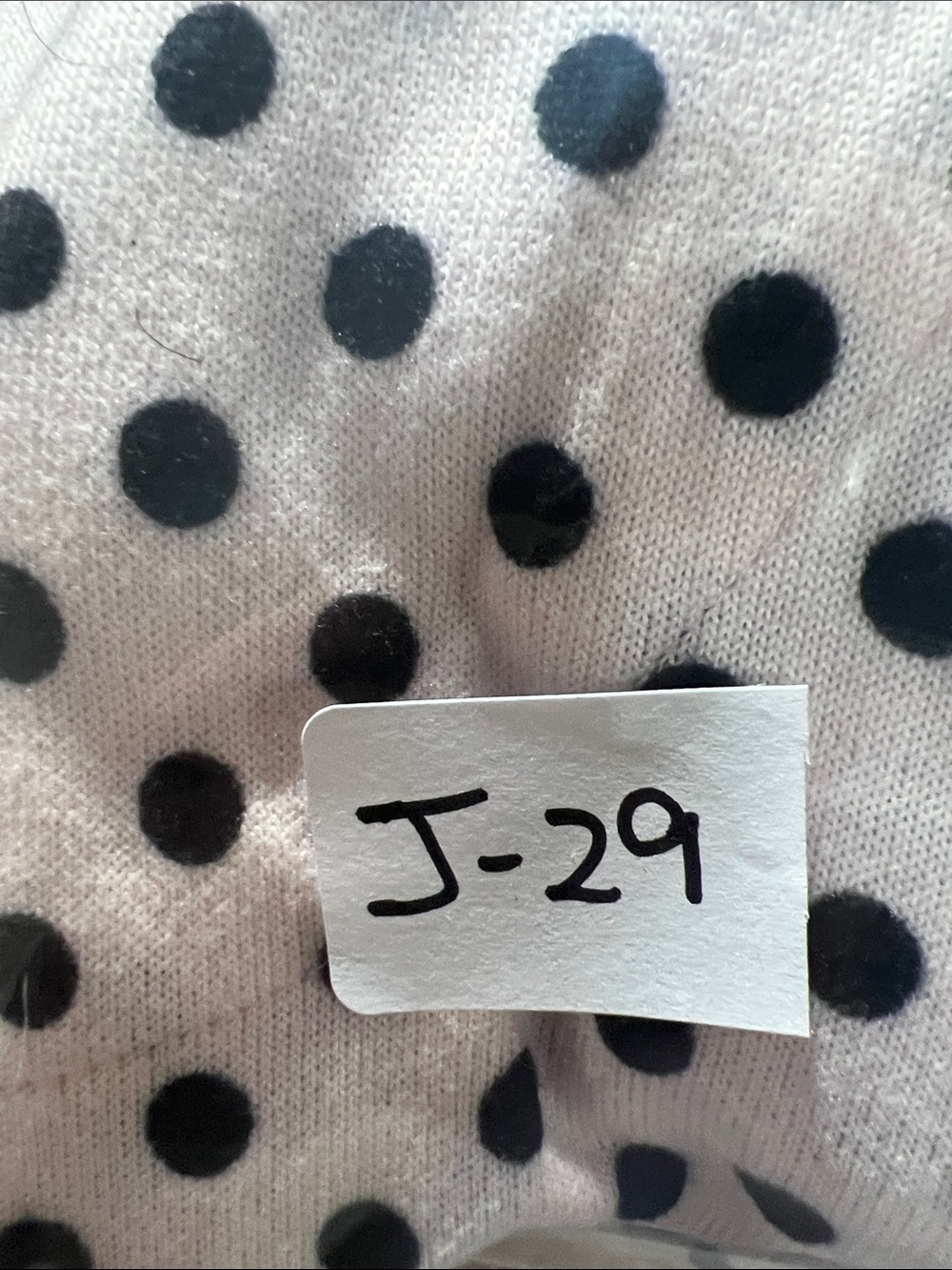 kate spade Pink and Black Polka Dot Two-Piece Pajama Set - Picture 5 of 5
